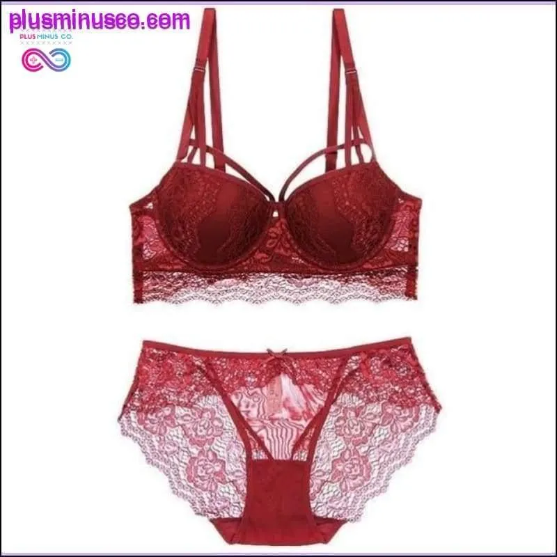 Sexy Lace Push Up Bra || PlusMinusco.com