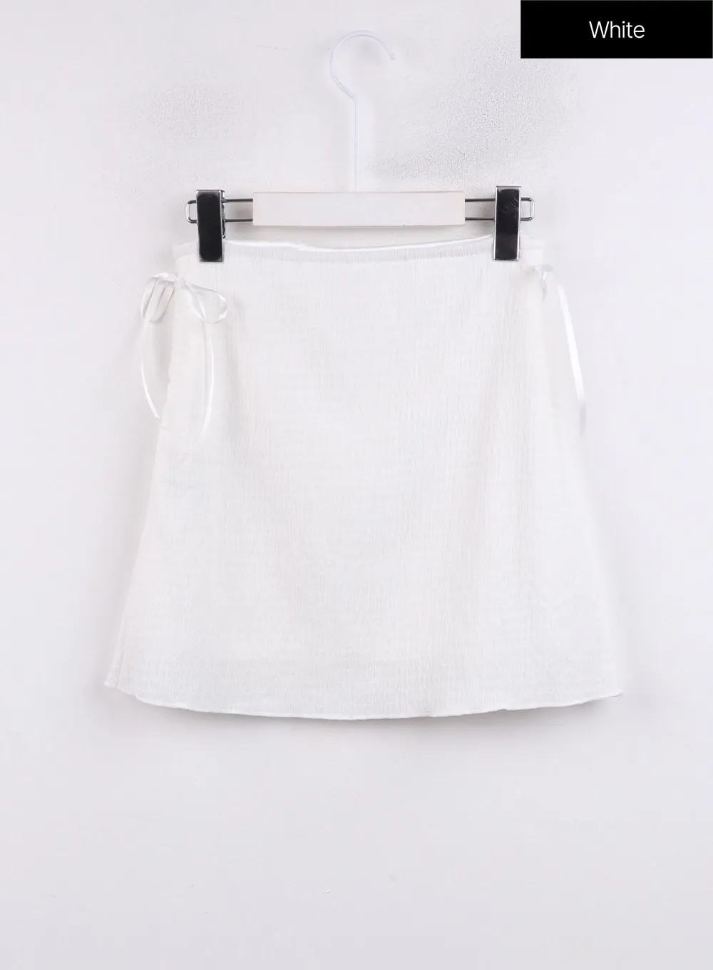 Side Drawstring Mini Skirt CJ423