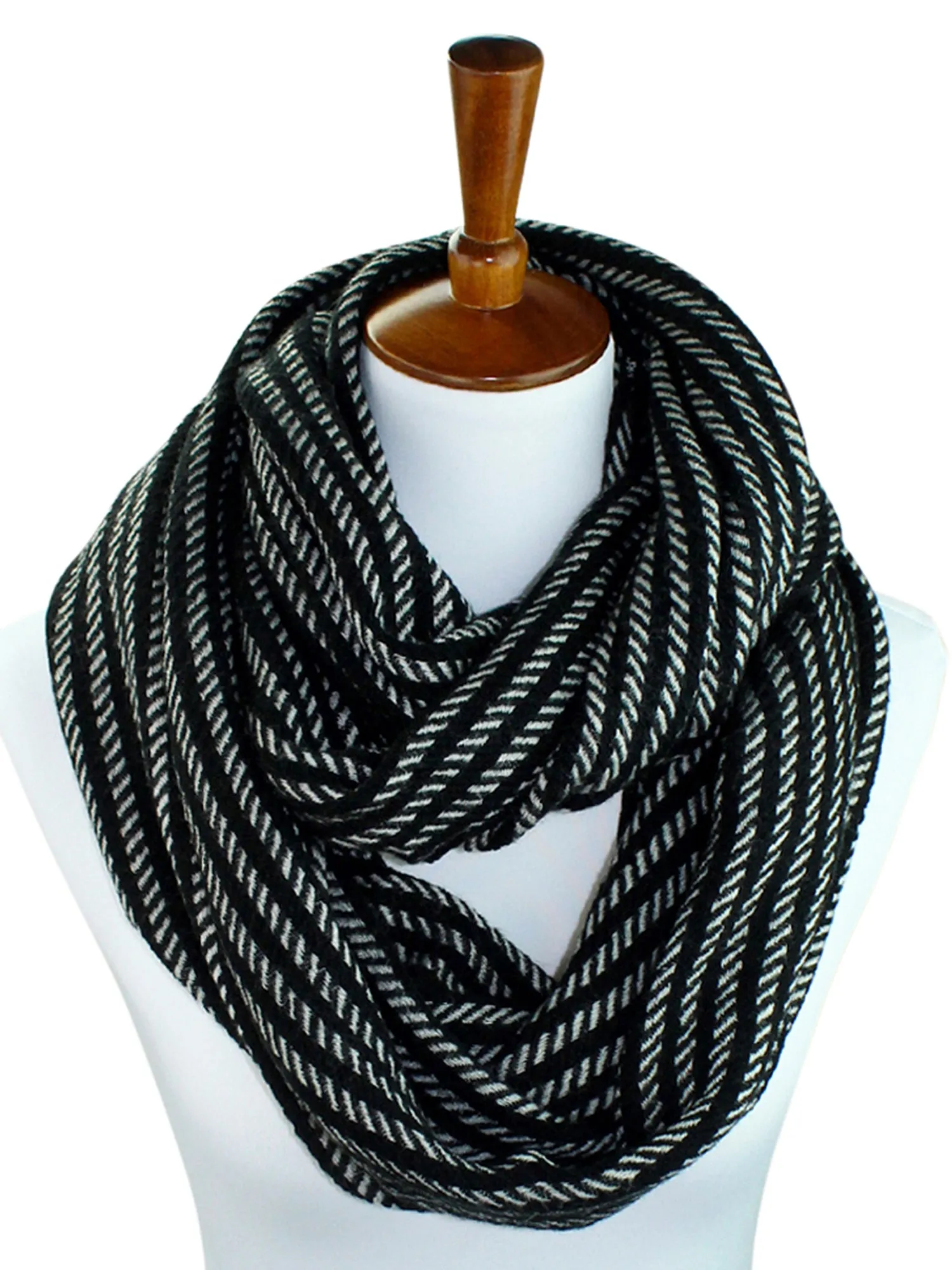 Soft Weave Twill Unisex Winter Infinity Scarf