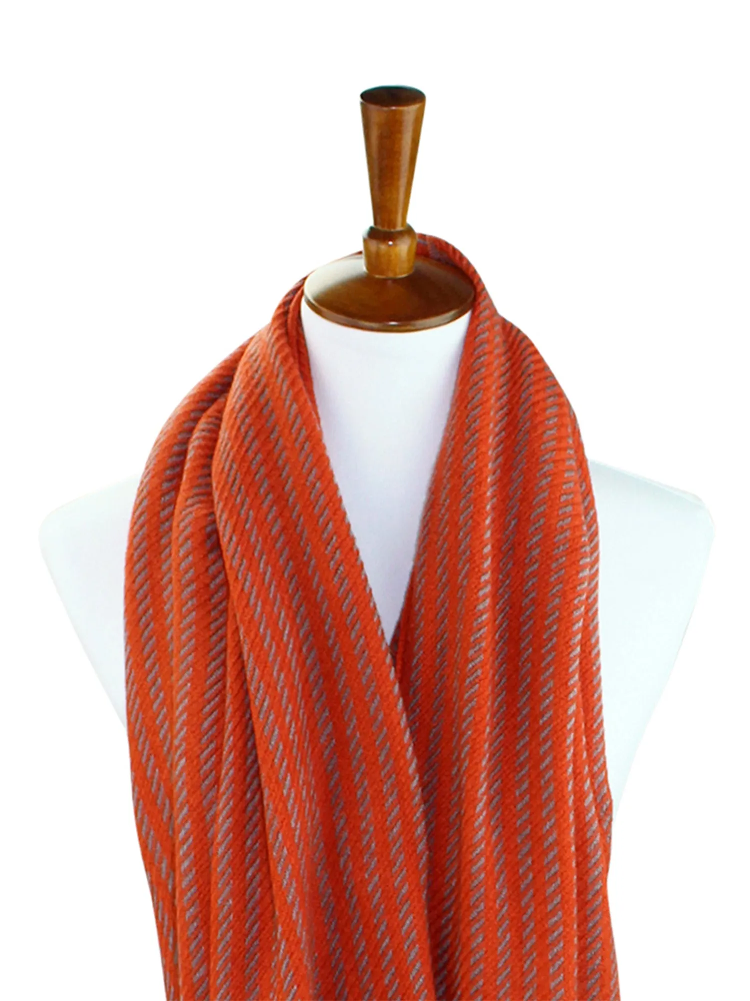 Soft Weave Twill Unisex Winter Infinity Scarf