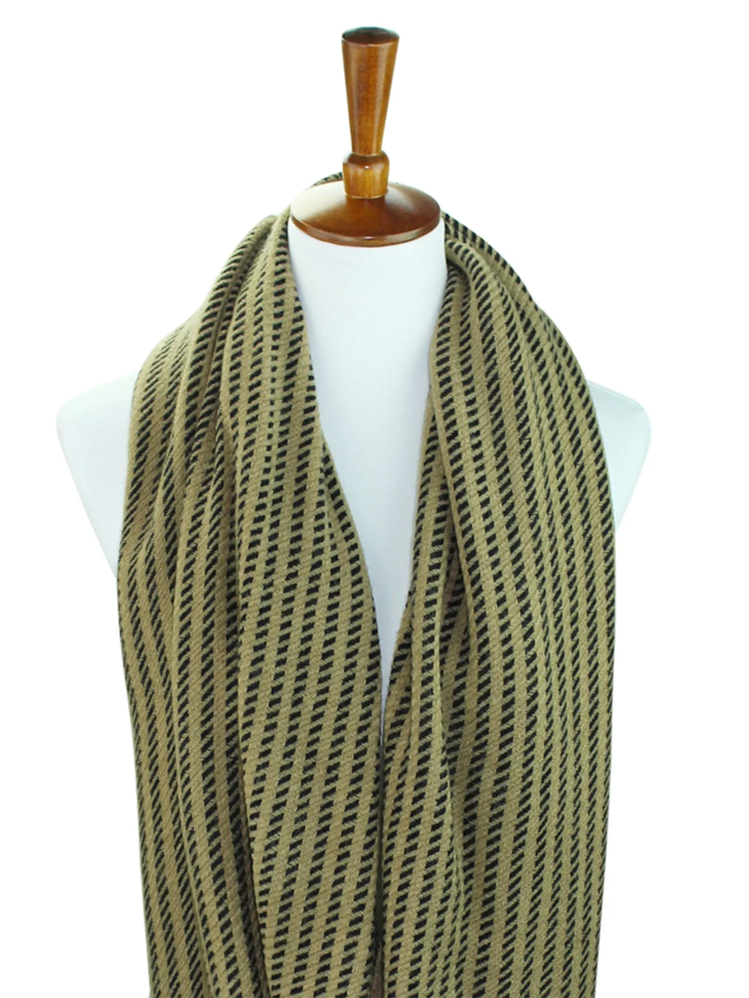 Soft Weave Twill Unisex Winter Infinity Scarf