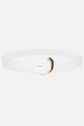 Solid Matte Contemporary Belt