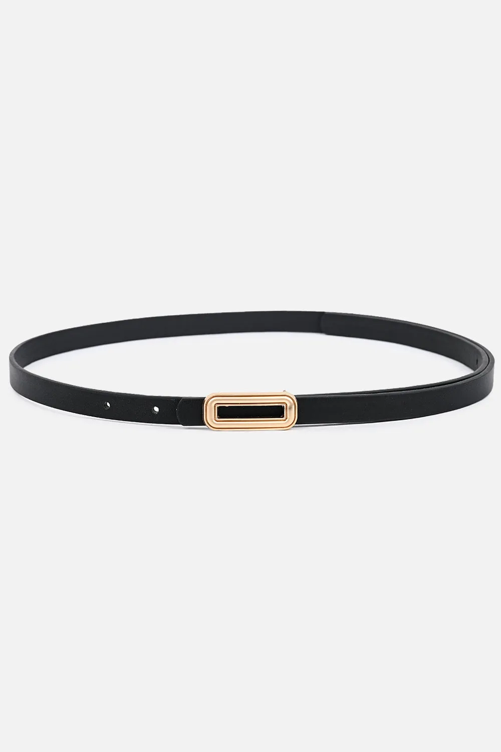 Solid Thin Retro Belt