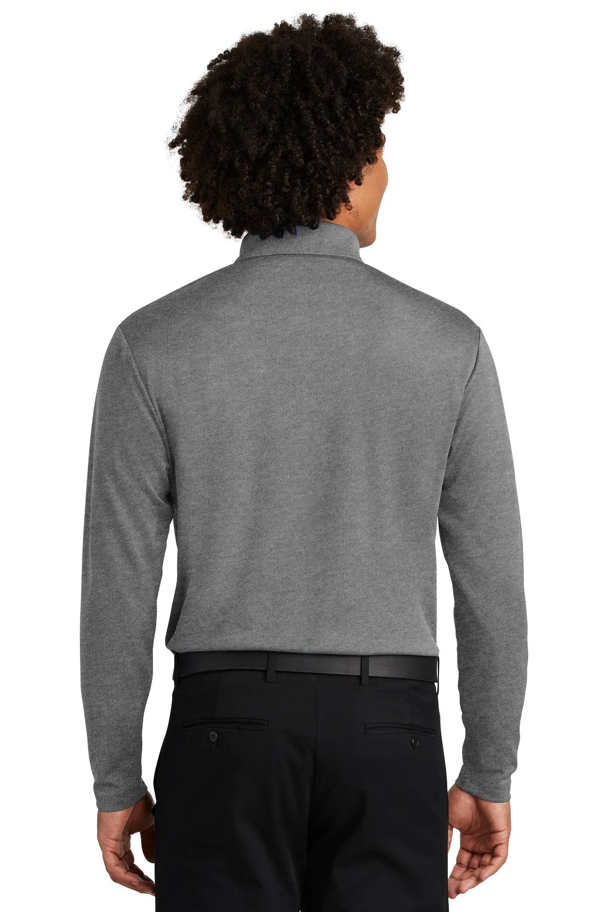 Sport-Tek Men's PosiCharge RacerMesh Long Sleeve Polo