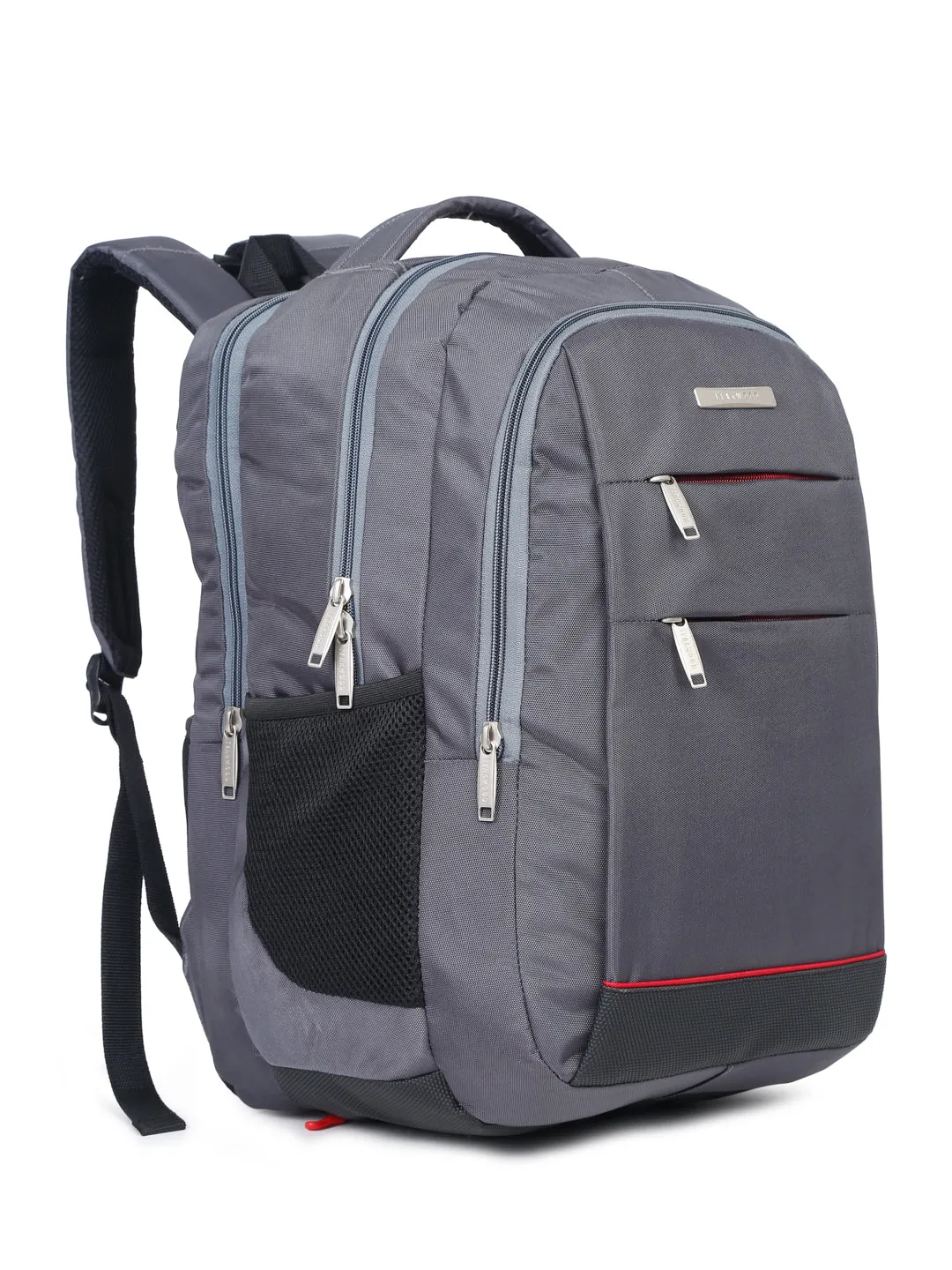 Teakwood Genuine Polyester Backpack - Grey