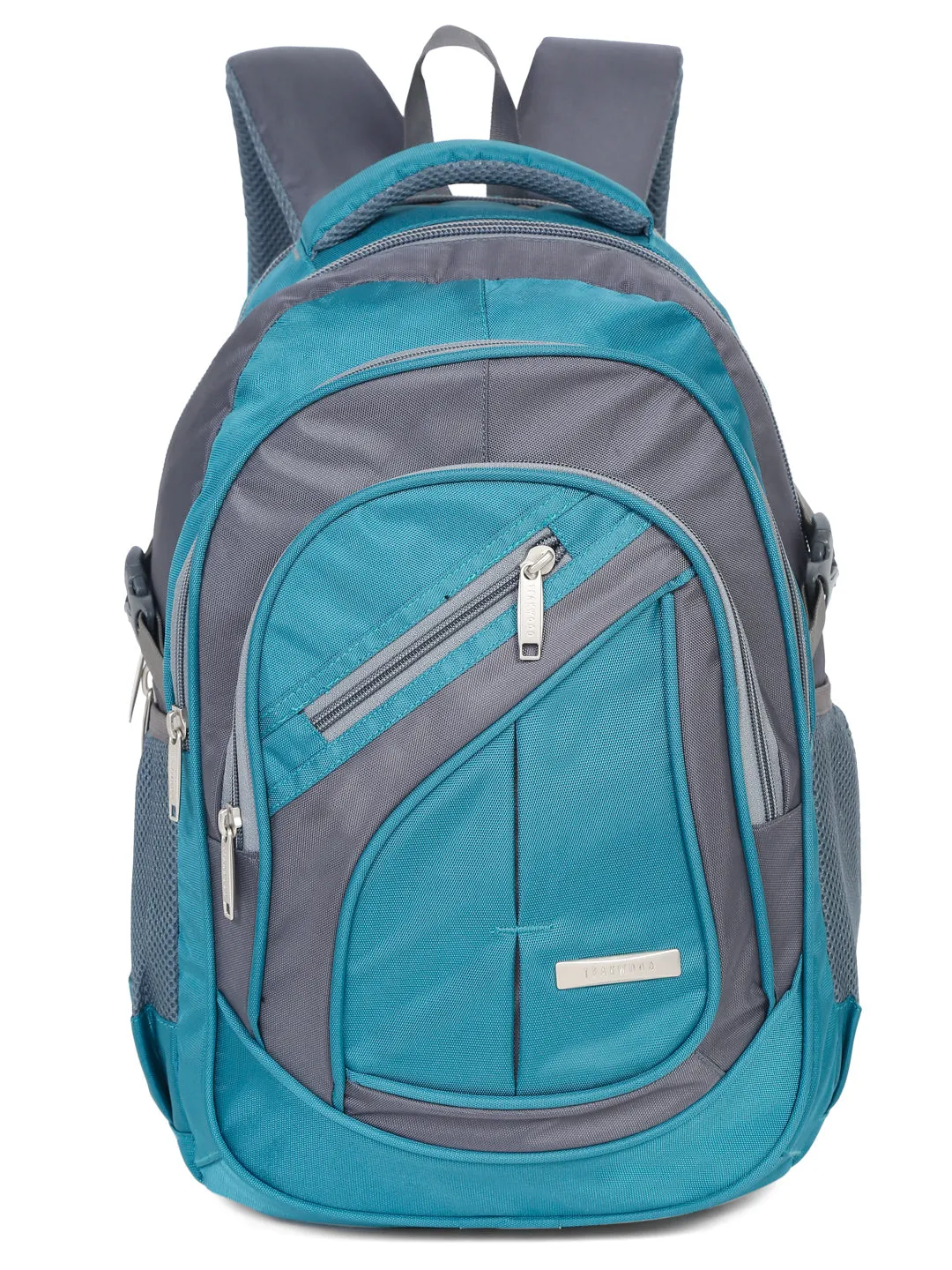 Teakwood Leather Unisex Solid Teal 34L Medium Backpack