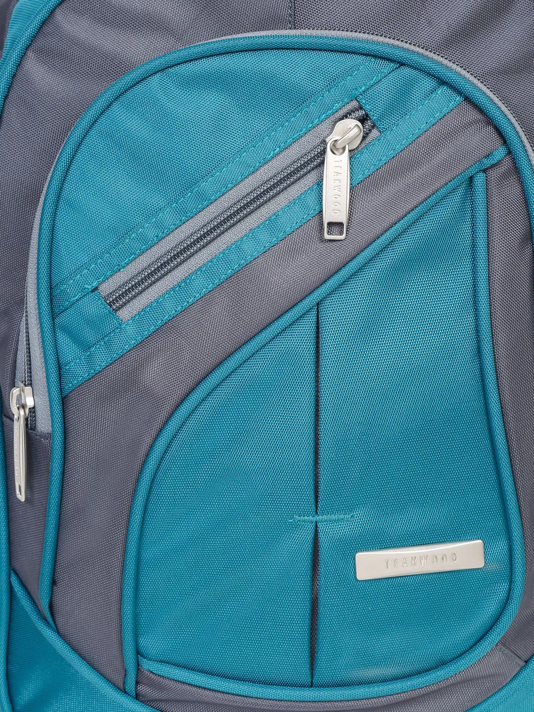 Teakwood Leather Unisex Solid Teal 34L Medium Backpack