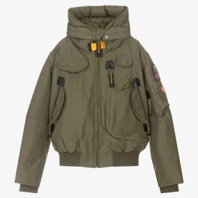 Teen Boys Green Down Jacket