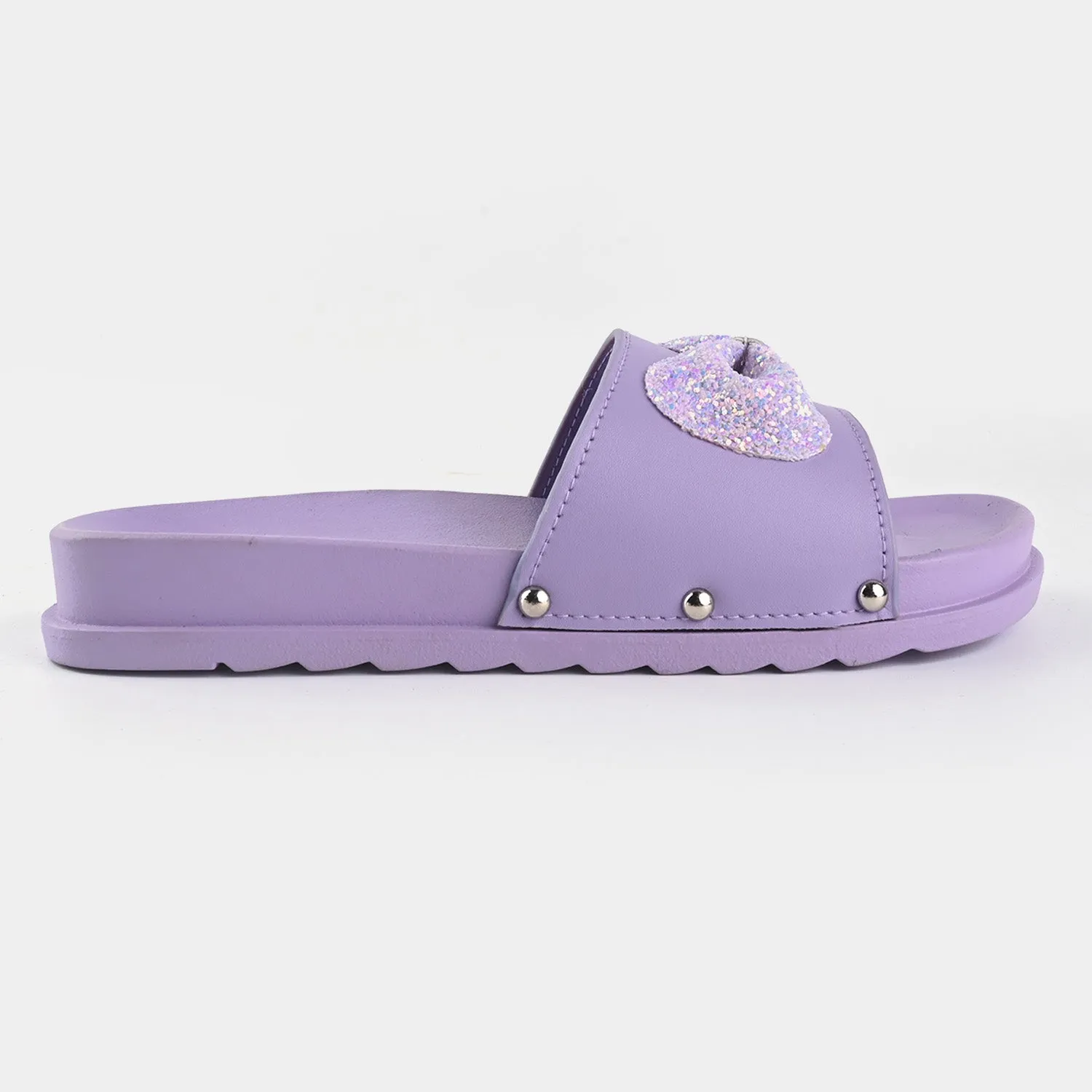 Teen Girls Slipper CL-28-Purple