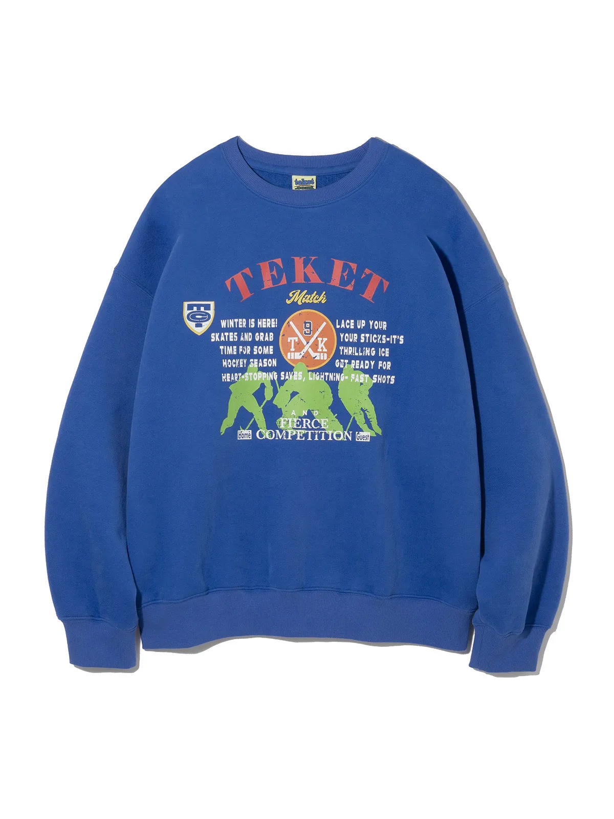 teket  |Unisex Street Style Long Sleeves Sweatshirts