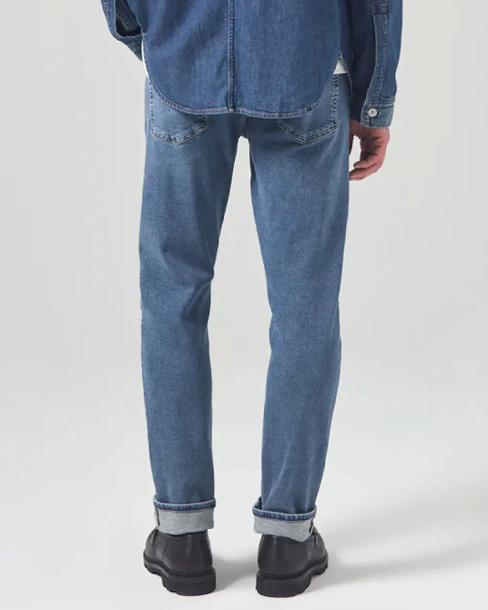 The London Straight Denim in Parkland