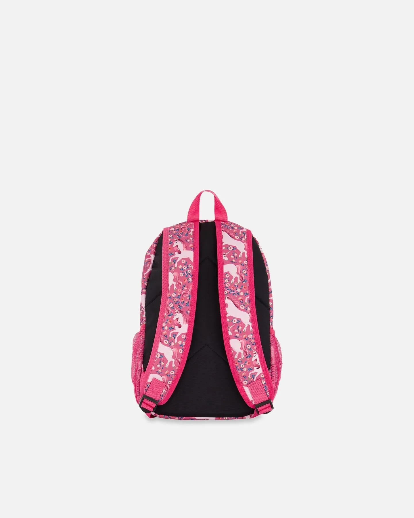 Toddler Backpack Pink Printed Unicorn