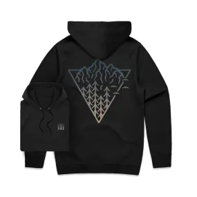 Triangle Mountain Hoodie / Back Print