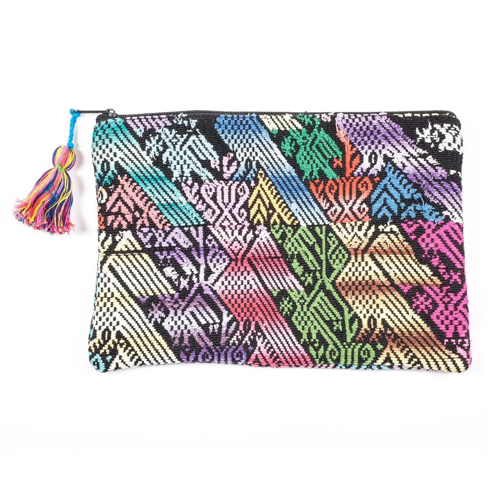 Upcycled Huipil Cosmetic Bag (Guatemala) - Style 10