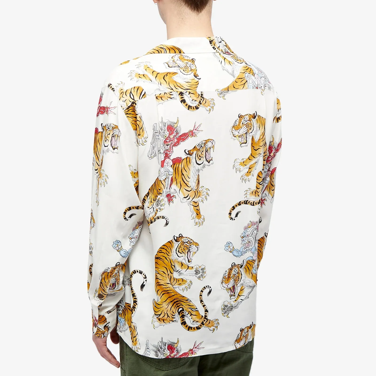 WACKO MARIA  |Unisex Long Sleeves Other Animal Patterns Shirts