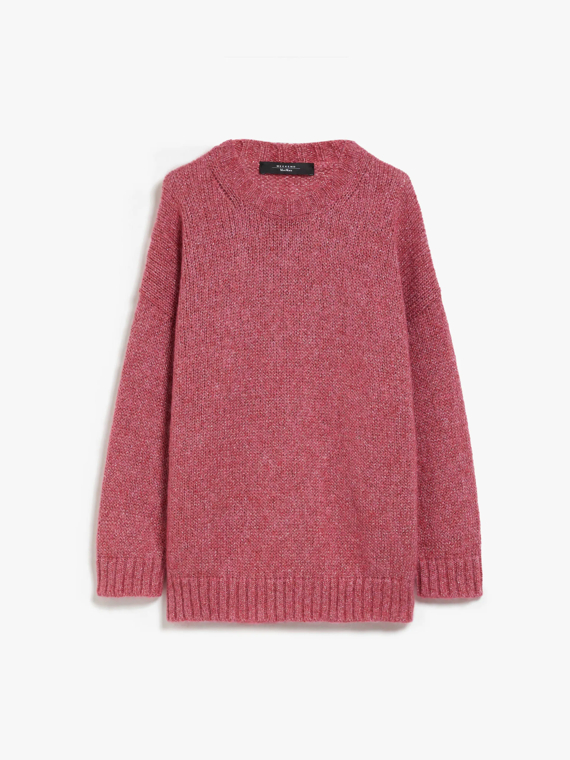 Weekend Max Mara  |Wool Long Sleeves Plain V-neck & Crew neck