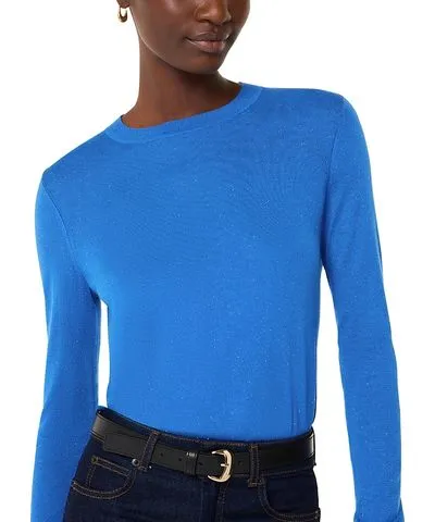 Whistles Annie Sparkle Crewneck Top