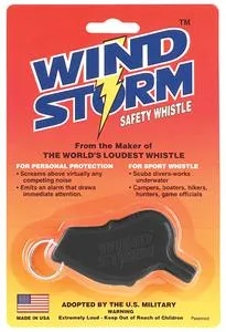 Windstorm whistle