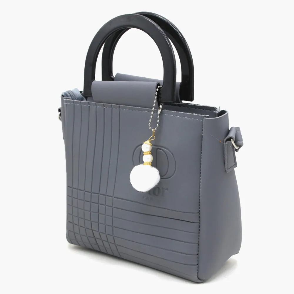 Women's Shoulder Bag - Grey